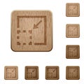 Minimize element wooden buttons