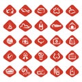 set of cat icons. Vector illustration decorative design Royalty Free Stock Photo