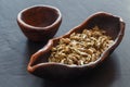 Set of chahe with tea and bowl