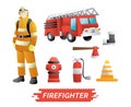 Firefighter design element