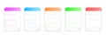 Set of chatbot window mockups. Life chat forms with message bubbles. Virtual assistant bot, online customer support