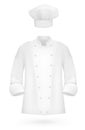 Chef uniform: shirt and hat