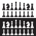 Set of chess pieces (chessmen),