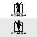 Set of child dreams logo design