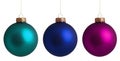 Set Christmas baubles