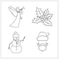 Set of Christmas Icons