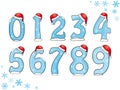 Set of Christmas numbers