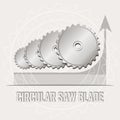 Set of Circular saw blade