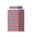 Set of City Buildings Icons Vector Illustration Royalty Free Stock Photo