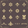 Set of Classic Orient Seamless Vector Patterns