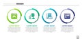 Set Cloud technology data transfer, Network cloud connection, Server, Data, Web Hosting and Loading window. Business Royalty Free Stock Photo