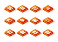 Set Cloud technology data transfer, Software, Web development, Online play video, Code terminal, Binary code and Royalty Free Stock Photo
