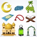 Set collection of Ramadan element