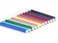 Set of color felt-tip pens Royalty Free Stock Photo