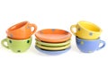 Set color kitchenware Royalty Free Stock Photo
