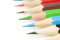 Pencils. Macro shot. Royalty Free Stock Photo