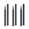 Set of Colored Cosmetic Makeup Eyeliner Pencils