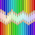 Set of colored pencils Royalty Free Stock Photo