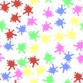 Set of Colorful Blobs Royalty Free Stock Photo