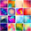 Colorful various abstract