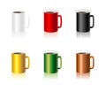 Set colorful Cups