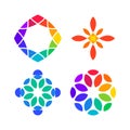 Set of colorful Design Elements