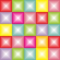 Set of colorful retro background with squares white