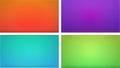 Set of Colorful Striped Backgrounds Royalty Free Stock Photo
