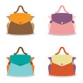 Set of Colorful Women Bag