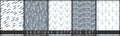 Set of combinable seamless patterns. botanical floral hand drawn lineart elements dots spots, ultimate gray and white. design for