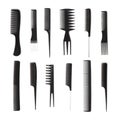 Set of combs, hairstyle accessories