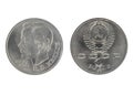 Set of commemorative coin 1 ruble USSR