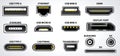 Various usb plug connector mini micro lightning type