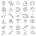 Medical & Health Care Icons set