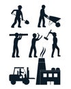 Set of contruction icons