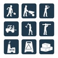 Set of contruction icons