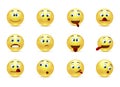 Set crazy emoticons