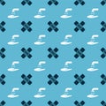 Set Crossed bandage plaster and Washing hands with soap on seamless pattern. Vector