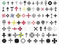 Set of crosses