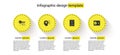 Set Cryptocurrency key, Bitcoin think, Proof of stake and wallet. Business infographic template. Vector