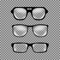 Set of custom glasses