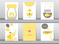 Set of cute animals poster,template,cards,elephant,bird,fish,bear,zoo,Vector illustrations