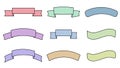 set of cute banners, masking tape for the planner, reminder, post, checklist paper, digital planner. very cute, simple, and