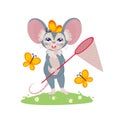 Set of 5 cute mouse