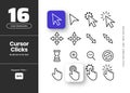 Set of database outline icon set, elated to data exchange, traffic, files, cloud, server, Data analytics icon set. Big data Royalty Free Stock Photo