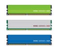 Set of DDR3 memory modules