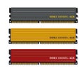 Set of DDR3 memory modules