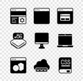 Set Debugging, Browser window, Search engine, Software, Web development, Books about programming, Processor with