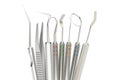 Set of dental tools, 3D rendering Royalty Free Stock Photo