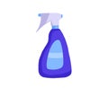 Set of detergent bottles or containers, detergents The bottles of detergent Royalty Free Stock Photo